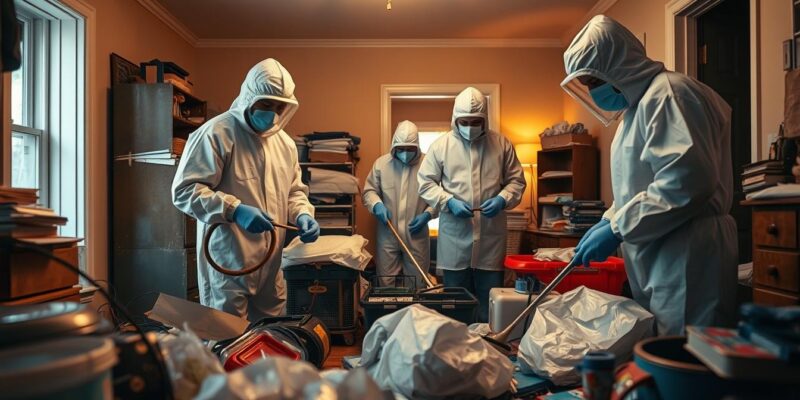 biohazard hoarder cleaning service Ohio