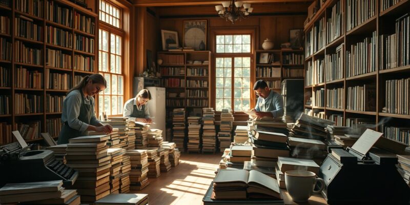 book hoarder cleanup Cincinnati