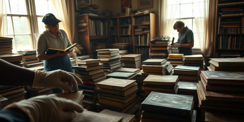 book hoarder cleanup Toledo