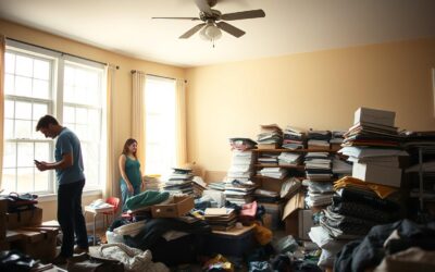 book professional hoarding cleanup Dayton