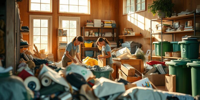eco-friendly hoarding cleanup Dayton