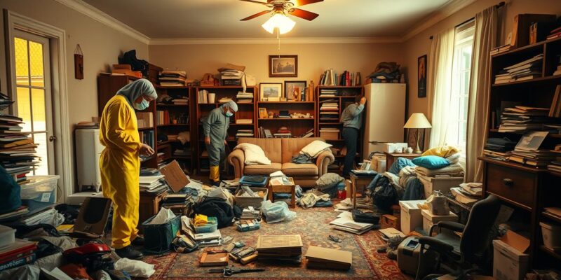 professional hoarder cleanup Akron