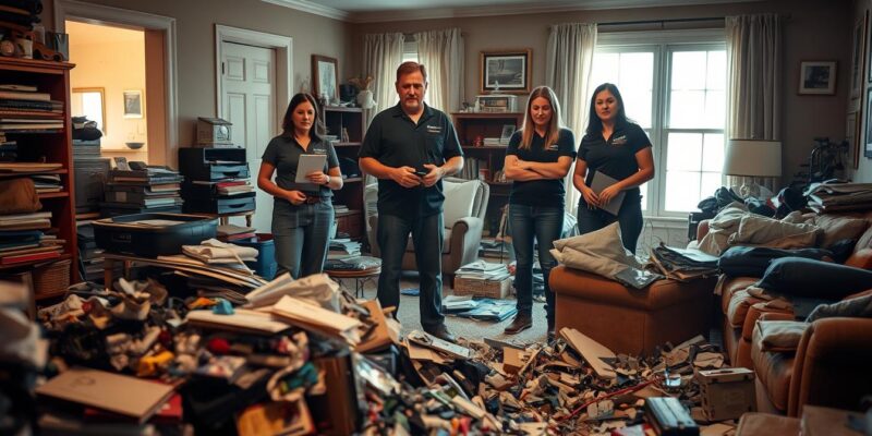 professional hoarder cleanup Canton