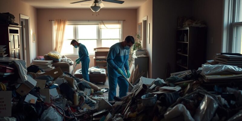 professional hoarder cleanup Dayton